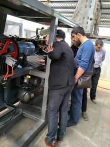 Usine de visite de client