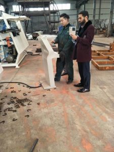 Usine de visite de client