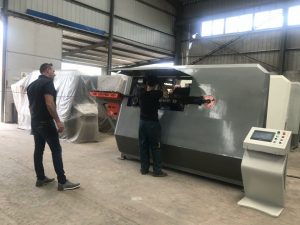 Usine de visite de client