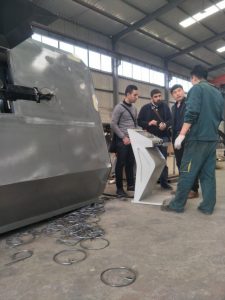 Usine de visite de client