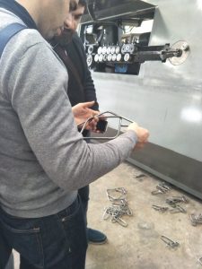 Usine de visite de client