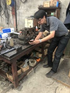 Usine de visite de client