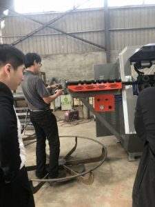 Usine de visite de client